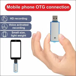 FREDI HD PLUS Spy Mini USB Voice Recorder Mini Portable Recording Battery Backup-7-8 Hours 8 GB Voice Recorder image 4