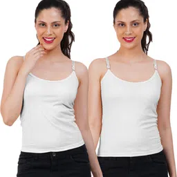 Women White Camisole-image-17