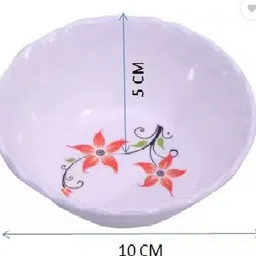 feast Melamine Vegetable Bowl Smart Model(504)Beautyfull Bowl/Veg&Serving Bowl Set 6 Pcs Of Melamine image 3