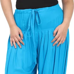 massi design Viscose Rayon Solid Patiala image 2