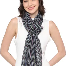 stolevilla Printed Chiffon Women Multicolor Scarf, Stole, Fancy Scarf image 5