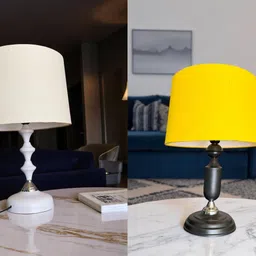 autowhrib Classy Table Lamp 46 cm, Textured Shade Hand Crafted Lamp Table Lamp-picture-38