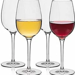 varryon (Pack of 4) Glass - Glass SET OF 4_New Glass Set Wine Glass image 1