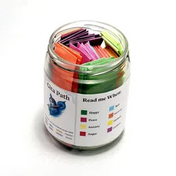 wellxo Krishna Quote Jar – Gita Path Mood-Based Daily Wisdom (1, "English" Translation) image 3