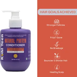 kühl teen Natural Protein Conditioner| Strengthens Weak, Dull & Damaged Hair image 2