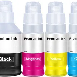 R C Print GI-71 Ink compatible for G1020, G2020, G2021, G2060, G3020, G3060 Black + Tri Color Combo Pack Ink Bottle-image-21