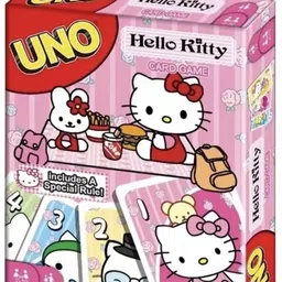 crazybuy Uno Hello Kitty Card Game For Kids Adult, Multi color. (uno)-picture-25