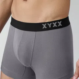 xyxx Pack of 2 Solid Men Trunk image 5