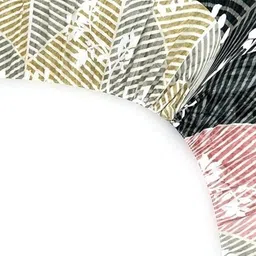 roxine Woolen Double Fitted (Elastic) 350 TC Floral Bedsheet image 4