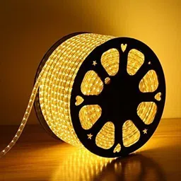 daiwik 1440 LEDs 20 m Yellow Steady Strip Rice Lights-picture-14