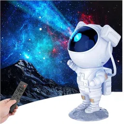 NHT Astronaut Star Galaxy Projector Light 360 Degree Adjustable Head_813 Table Lamp image 1