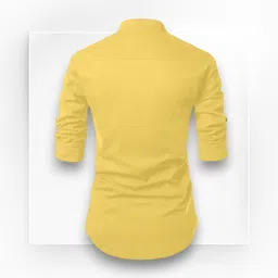 fashionparrot Men Solid Cotton Blend Straight Kurta image 2