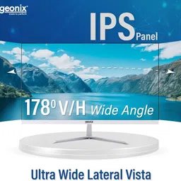 GEONIX 60.96 cm (24 inch) Full HD LED Backlit IPS Panel Monitor (GXTF-WVHDF24W) image 3