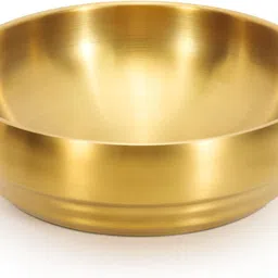 bhajanshree Stainless Steel Salad Bowl Stainless steel Insulated Serving Ramen Bowl-picture-26