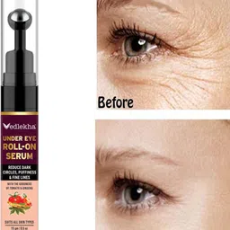 vedlekha Under Eye Serum For Reduce Dark Circles, Puffiness and Fine Lines- image 3