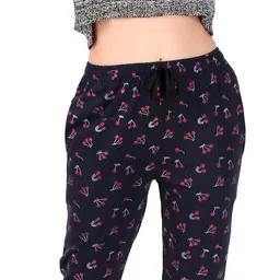 jeckward Pack of 2 Women Printed Multicolor Track Pants image 3