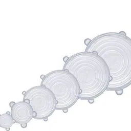 sneh sales 6pcs Universal Silicone Suction Lid-bowl Pan Cooking Pot Lid 2.6 inch, 3.8 inch, 4.5 inch, 5.7 inch, 6.5 inch, 8.3 inch Lid Set-picture-26