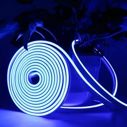 500 LEDs 4 m Blue Steady Strip Rice Lights-image-1