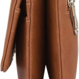 fostelo Casual Tan Clutch - Regular Size image 3