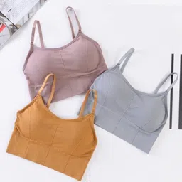 mahek creative Women T-Shirt Lightly Padded Bra-picture-34