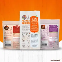 Desi Nutri Multi Millet Buy 2 & Get 1 Free (Buy Dosa Mix + Khichdi and Get Upma Rava FREE) | Instant Dosa Mix | Multi Millet Khichdi Mix | Instant Upma Rava image 2