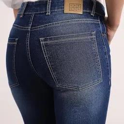 adi enterprise Women Boot-Leg Low Rise Blue Jeans image 4