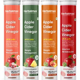 herbal max Apple Cider Vinegar Effervescent Tablets For Weight Management-picture-18