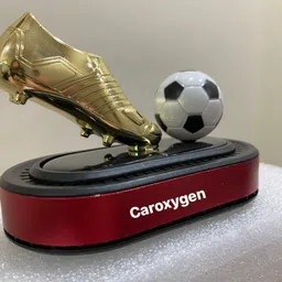 jmd global sales Colourful Ball Solar Soccer Trophy Car Air Freshener Fragrance Car Freshener Diffuser image 3