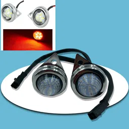 moterix PARKING LED EYES RED COLOR FOR ROYAL ENFIELD CLASSIC MODEL’S MADE IN INDIA Parking Light Motorbike LED for Royal Enfield (12 V, 12 W)-picture-23