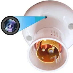 ELEKTRO WELT 4K LIVE-VIEW SPY ULTRA HD WIFI BULB HOLDER CAMERA 24 X 7 Security Camera image 2