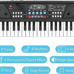saleoff Bigfun 37 Keys Kids Piano Keyboard | Piano For Kids With Microphone147 image 5