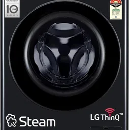 12 kg 5 Star, AI Direct Drive Technology, Wi-Fi Enabled, Steam Wash, Intelligent & Convenient Fabric Care, Allergy Care, Remote Control Fully Automatic Front Load with In-built Heater Black-image-25