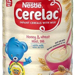 nestle Cerelac Honey & Wheat With Milk - 400g (Imported) Cereal-picture-22
