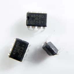 geeta enterprises Combo of 6, IC 4558 Dual Audio Op Amp Electronic Components Electronic Hobby Kit image 2