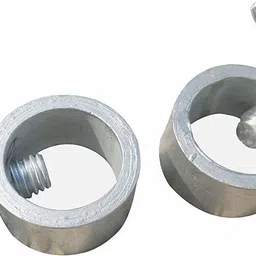 cloverbyte 5 Feet 19 MM Straight Rod With 2 Piece Round Lock Weight Lifting Bar image 2