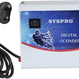 syspro Computer & Printer Voltage Stabilizer with Wall Mount (Working Range 160-290 V) Computer Shield Voltage Stabilizer image 5