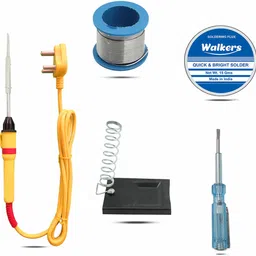walkers WKCB25M1 5in1 Basic 25W Soldering Iron Kit with Soldering Wire, Flux , Stand 25 W Simple-picture-18