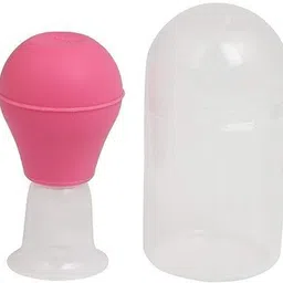 janak Silicone Nipple Puller With Case (Pack of 1) Pink For Inverted Nipples| BPA FREE Nipple Puller image 2