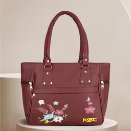 Women Maroon Hand-held Bag-image-83
