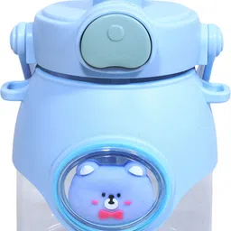 the little bunny hop in style Premium Bear Baby Straw and Anti Slip, BPA Free Sipper Bottle-picture-14