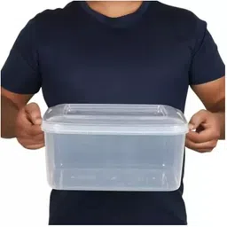 fabowlous Storage Box (Clear) White SET OF 2 Storage Box image 3