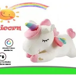 drm Unicorn Horse Soft Stuffed Plush Toy for Girls & Boys Kids Babies Birthday Gift - 20 cm image 2