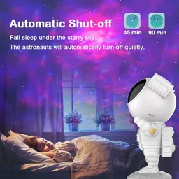 rich decor 360 Degree Astronaut Night Lamp Nebula Galaxy Projector Lights Table Lamp image 3