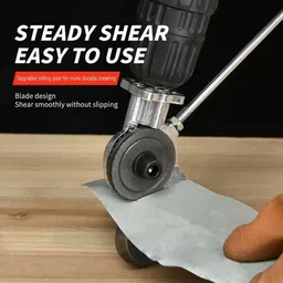 as tool center Double Head Metal Cutting Sheet Nibbler Hole Saw Cutter Drill Tackle Tool Metal Cutter image 3