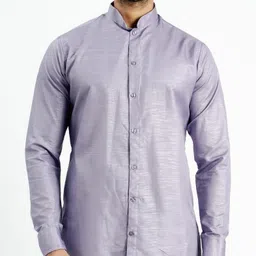 jodidar Men Solid Dupion Silk Straight Kurta-picture-17