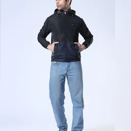 spirit Men Solid, Colorblock Casual Jacket image 4