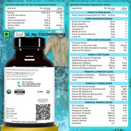 end2end nutrition Multivitamin Tablets for Men and Women having 35 Ingredients with Probiotics image 2