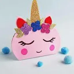 krsna art A4 Glitter Foam Sheet Sparkles Self Adhesive Sticky A4 Size with Sticky Back Pack of 10 Sheets 10 Colours x 1 Pcs Each for Art & Craft, DIY Work Decoration, Gift Wrapping Felt Sheet image 5