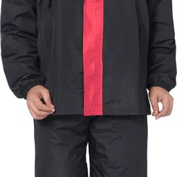 the rainberry Colorblock Men Raincoat-picture-10