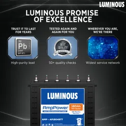 luminous AMP - AP18048TT Tubular Inverter Battery image 4